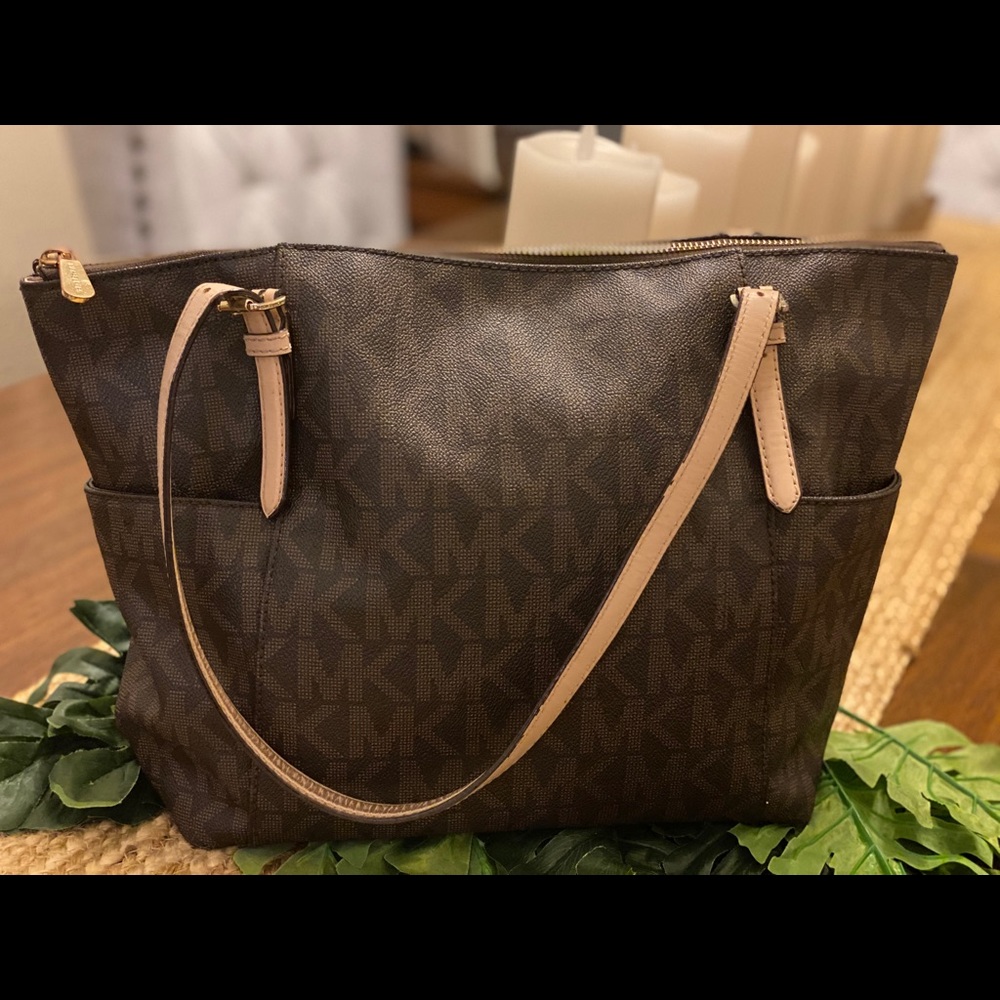 Brown MK Shoulder Bag
